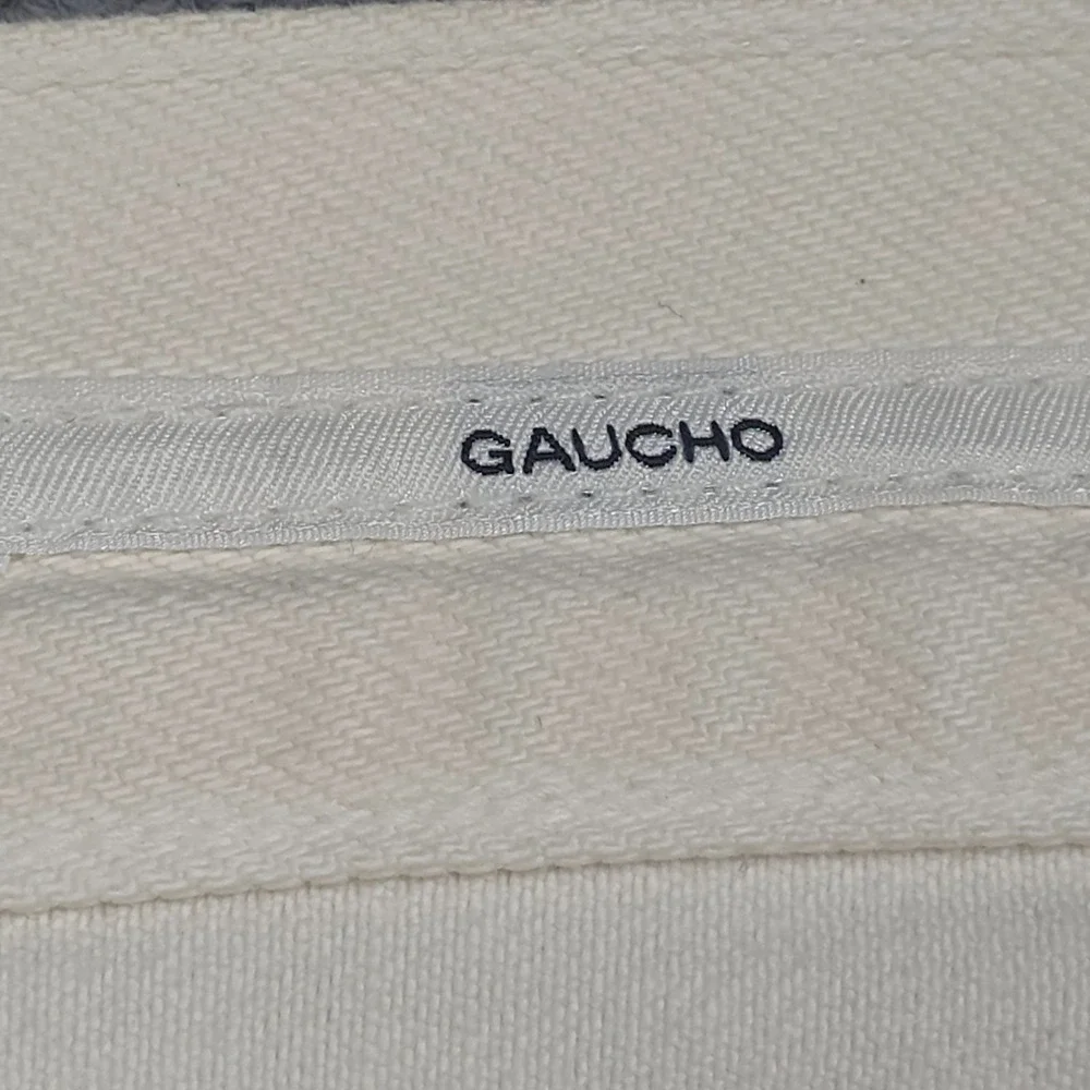 Citizens of Humanity Gaucho Trousers Pants Women's 28 Ivory Wide Leg NWT *Marks - Picture 11 of 16